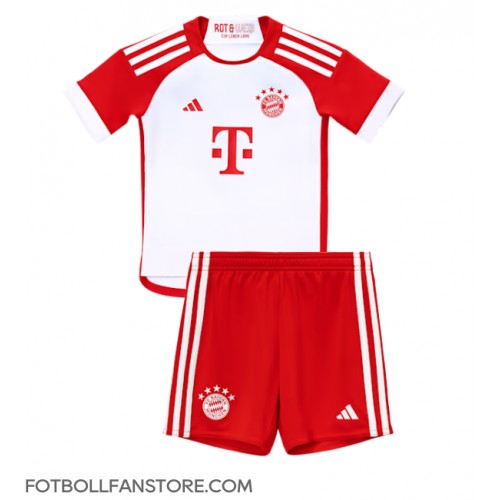 Bayern Munich Jamal Musiala #42 Barnkläder Hemma matchtröja till baby 2023-24 Kortärmad (+ Korta byxor) Billigt